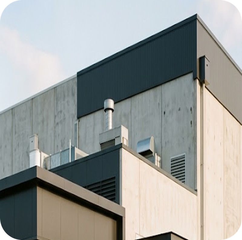 Commercial office and retail buildings